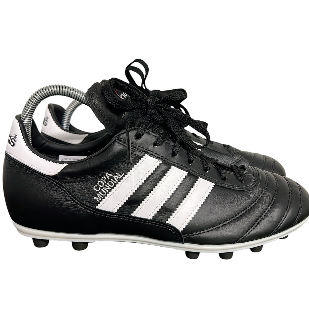 Adidas Copa Mundial Soccer Cleats Mens 8 Made in Germany Black White 015110